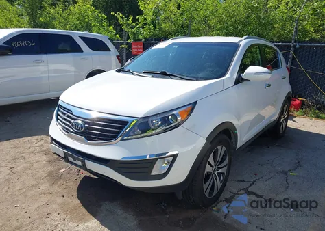 2012 Kia Sportage Ex из США, поврежденный, VIN KNDPC3A2XC7341456